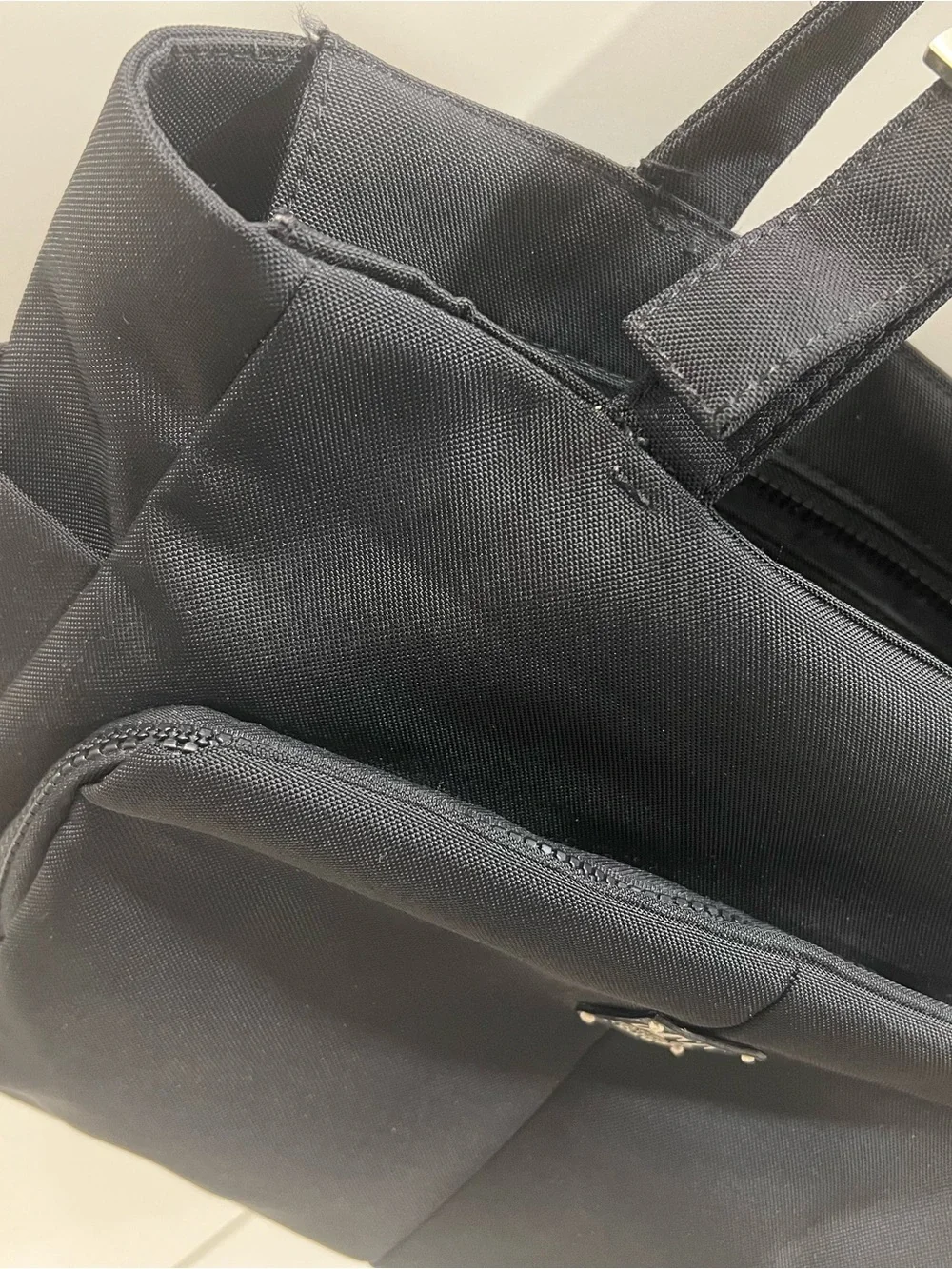 Gianfranco Ferre black women’s tote bag